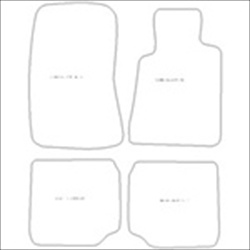 Mercedes S Class W126 and CL Car Mats